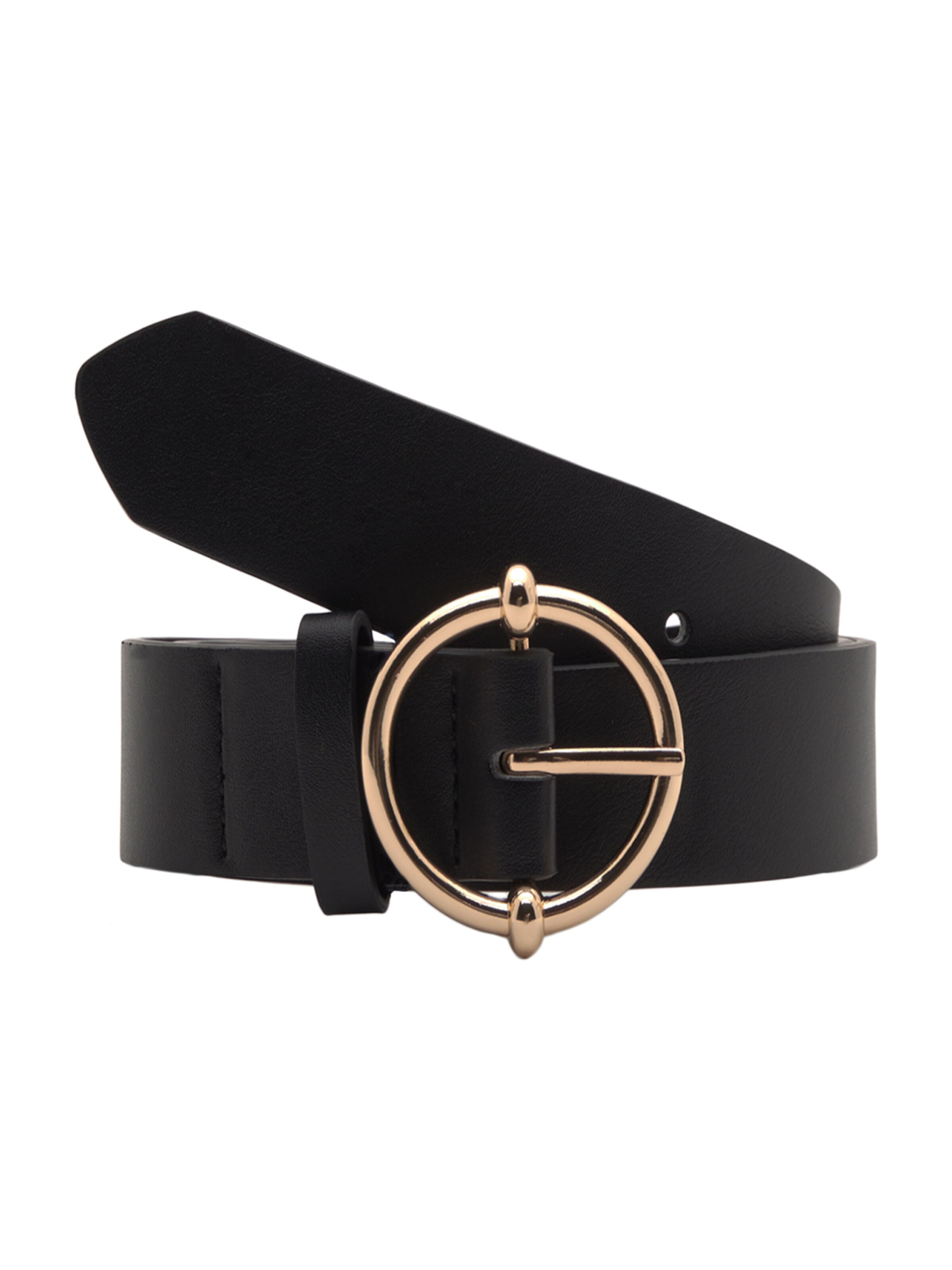 Pull&Bear Gürtel in Schwarz: Vorderseite