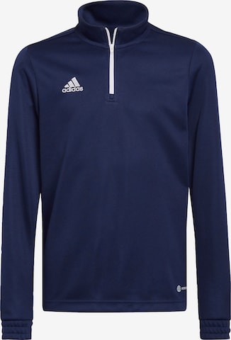 ADIDAS PERFORMANCE Sportsweatshirt 'Entrada 22' in Blau: predná strana
