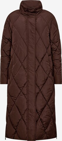 Manteau d’hiver 'NINA' Soyaconcept en marron : devant