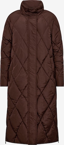 Manteau d’hiver 'NINA' Soyaconcept en marron : devant