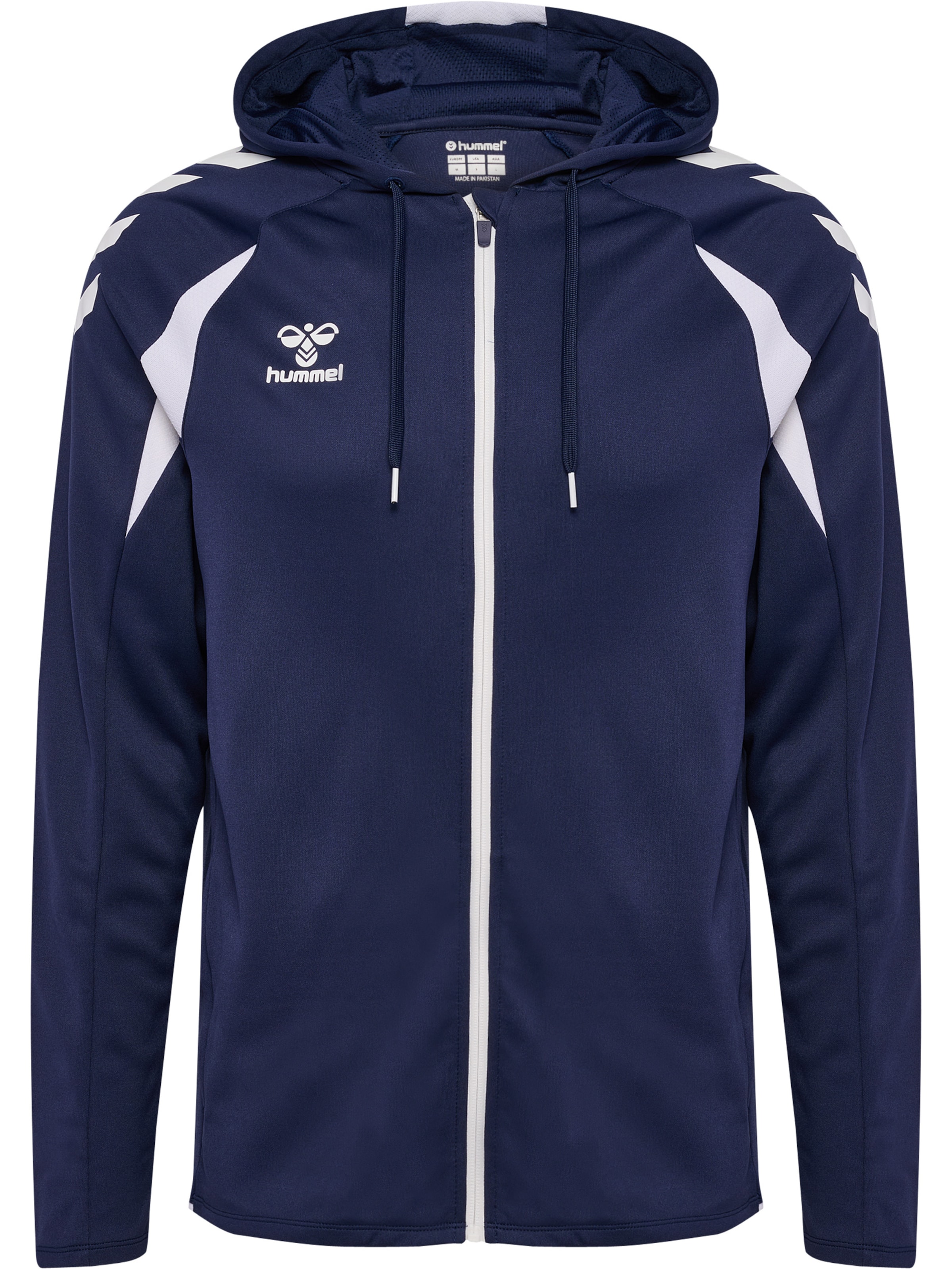 Hummel Sports sweat jacket 'lcore 2.0' in Blue: front