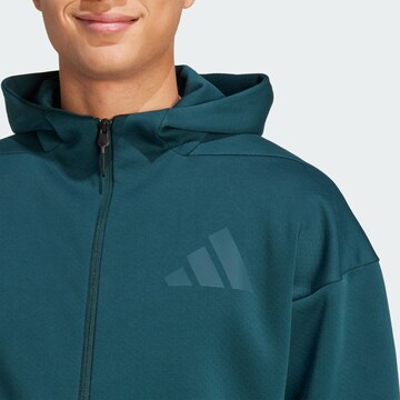 Veste de survêtement 'Z.N.E.' ADIDAS SPORTSWEAR en vert