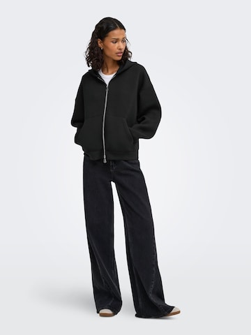 JDY Sweatvest 'JDYSabrina' in Zwart