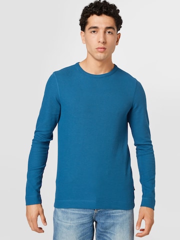 BOSS Pullover 'Tempest' in Blau: Vorderseite