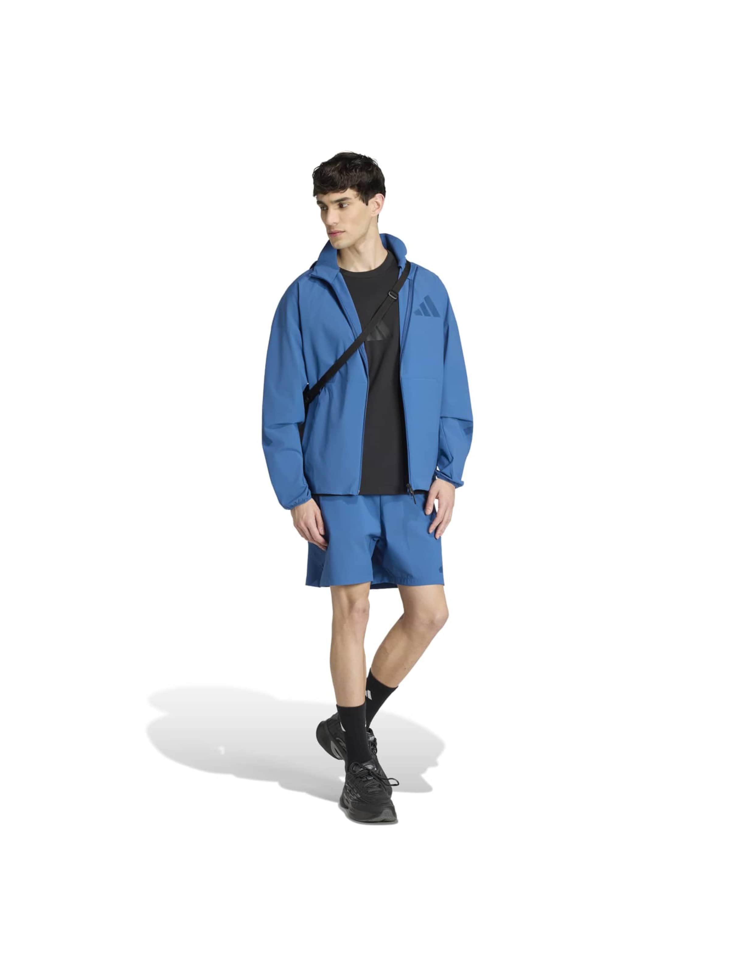ADIDAS SPORTSWEAR Sports jacket 'Z.N.E.' in Blue