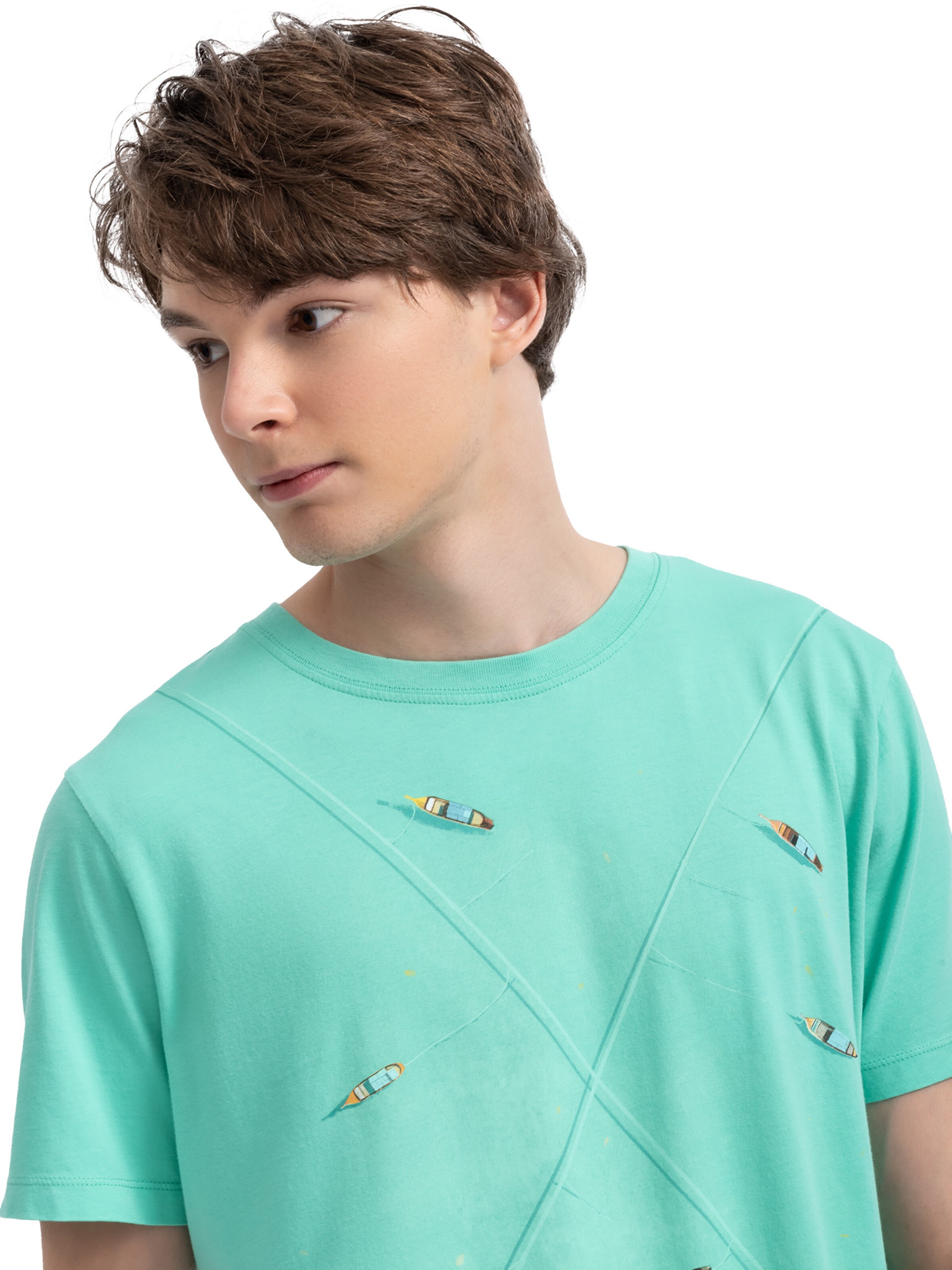 Kaft Shirt 'Lucka' in Groen