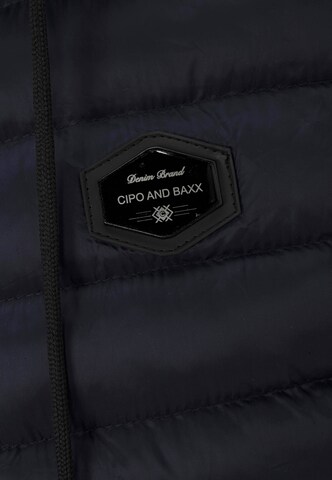 CIPO & BAXX Between-Season Jacket in Blue