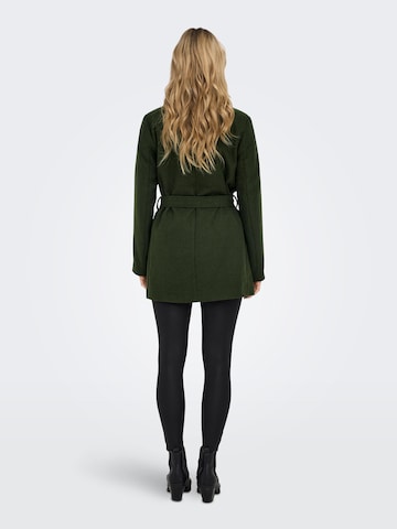 Manteau mi-saison 'MEDINA' ONLY en vert