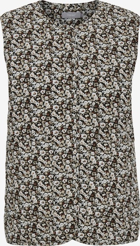 Fransa Vest in Beige: front