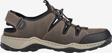 Rieker Athletic Lace-Up Shoes in Brown