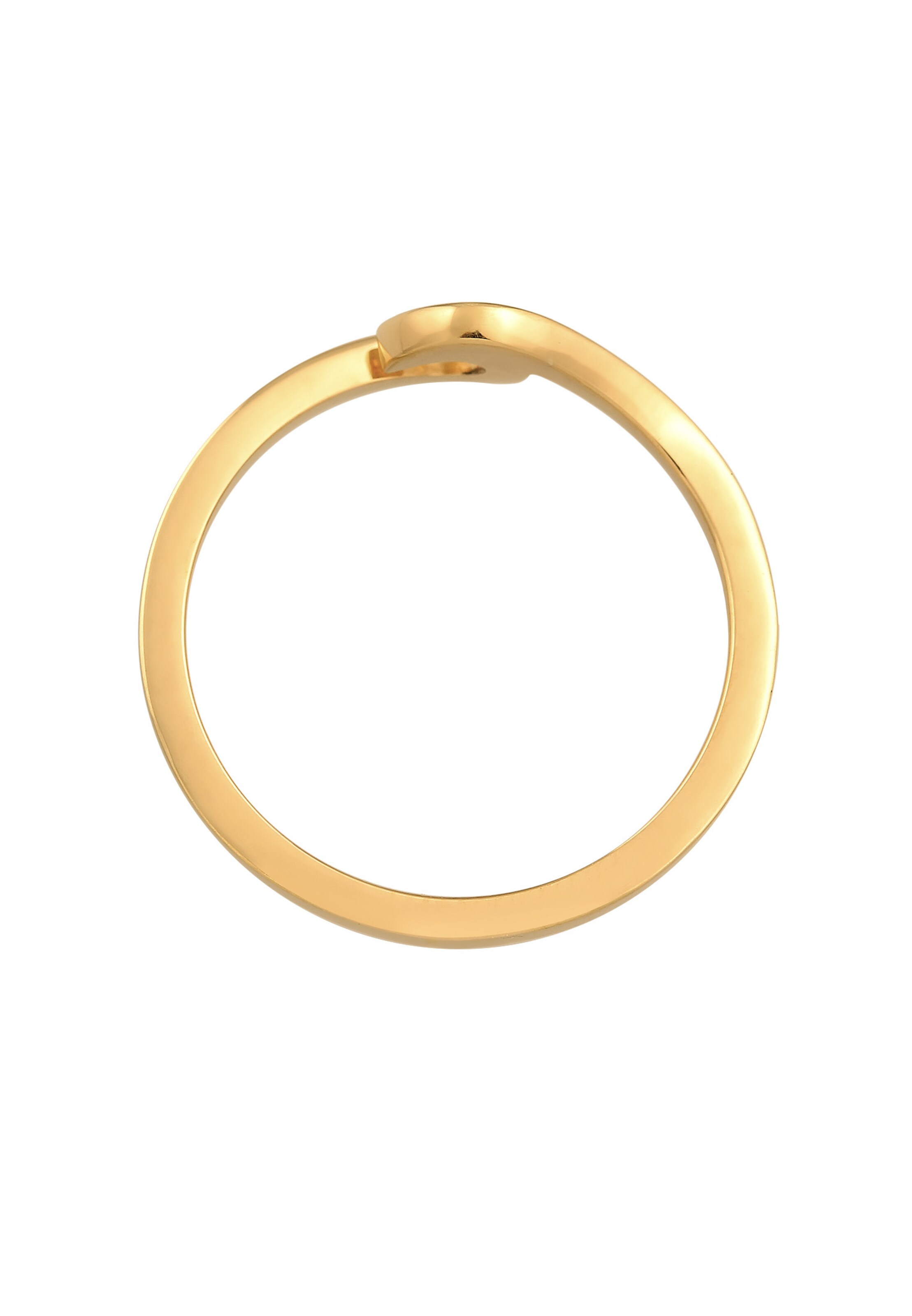 ELLI Ring 'Wellen' in Gold