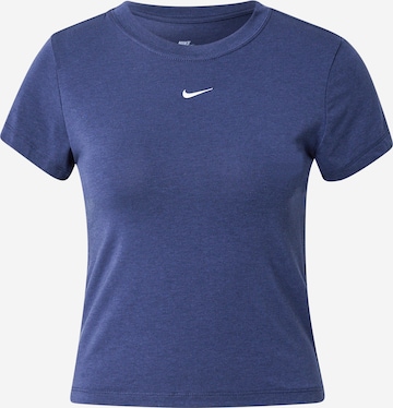 zils Nike Sportswear T-Krekls: no priekšpuses