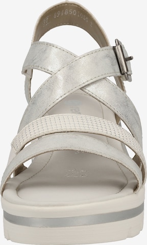 REMONTE Strap Sandals in Silver