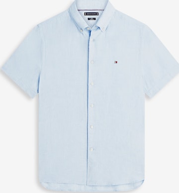TOMMY HILFIGER Button Up Shirt in Blue: front