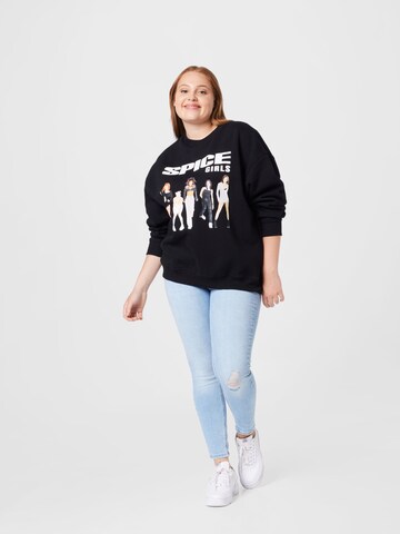 Cotton On Curve Sweatshirt i svart