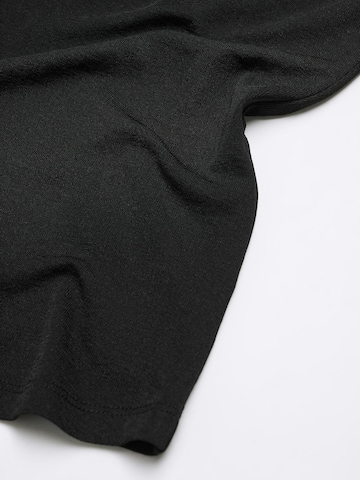 MANGO Тениска 'MUSCAT' в черно