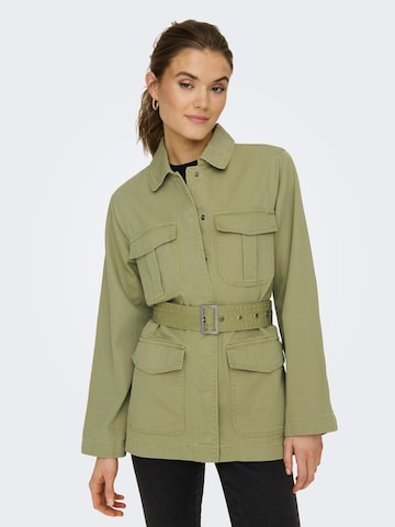 ONLY Prehodna jakna 'DREW' | zelena barva: sprednja stran