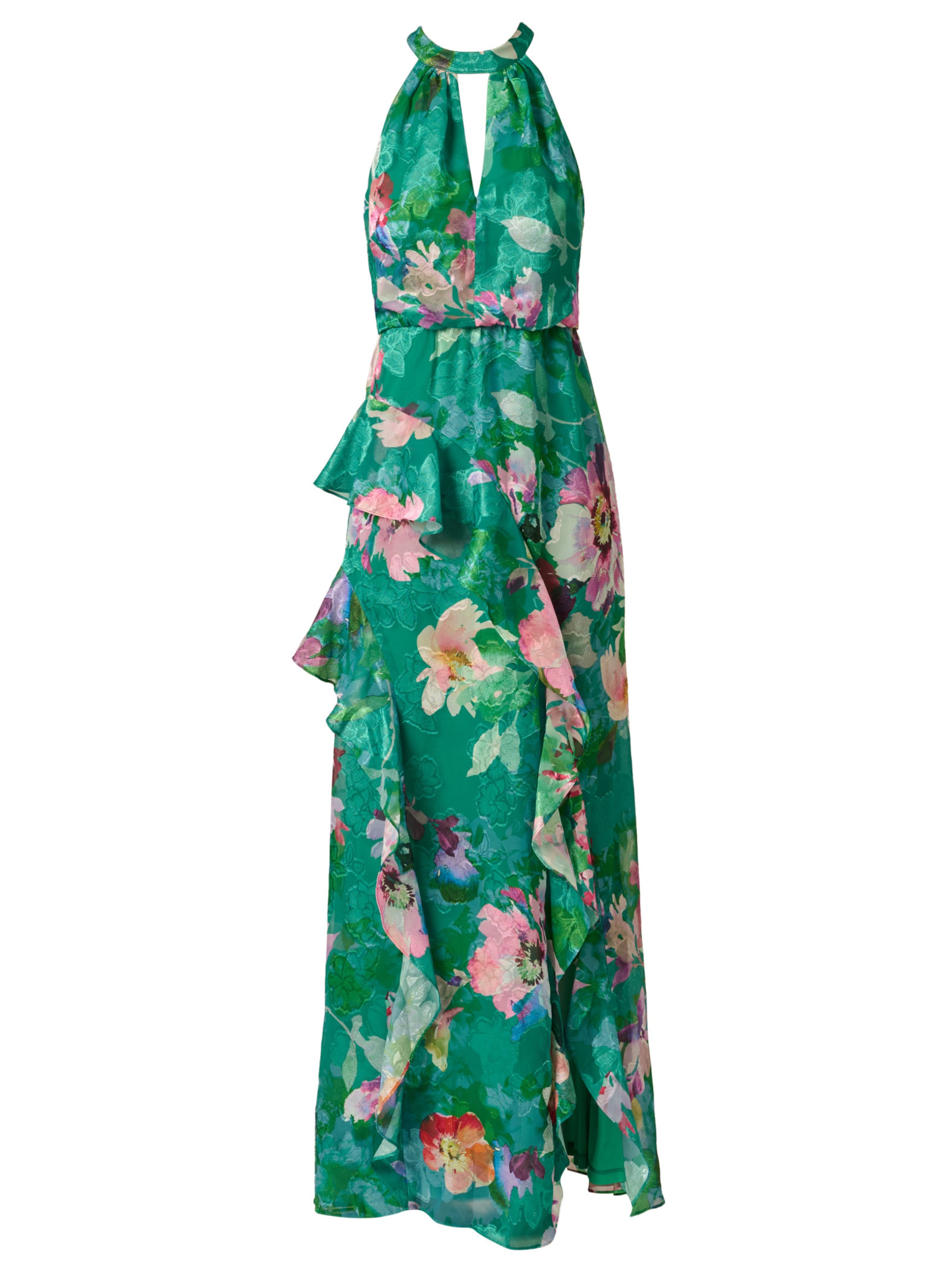 Adrianna Papell Dress 'Printed Mermaid Dress' in Green: front