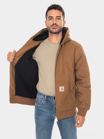 Carhartt WIP Between-season jacket 'ACTIVE JACKET HAMILTON BROWN' in Brown