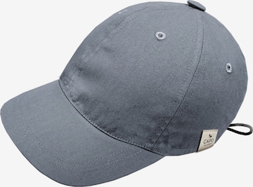 CAPO Cap 'Baseballcap, Canvas, kbA 6-teilig, UV 50' in Blue: front