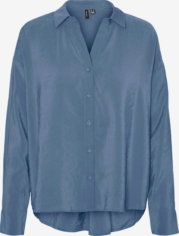 Camicia da donna 'Queeny' di VERO MODA in blu: frontale