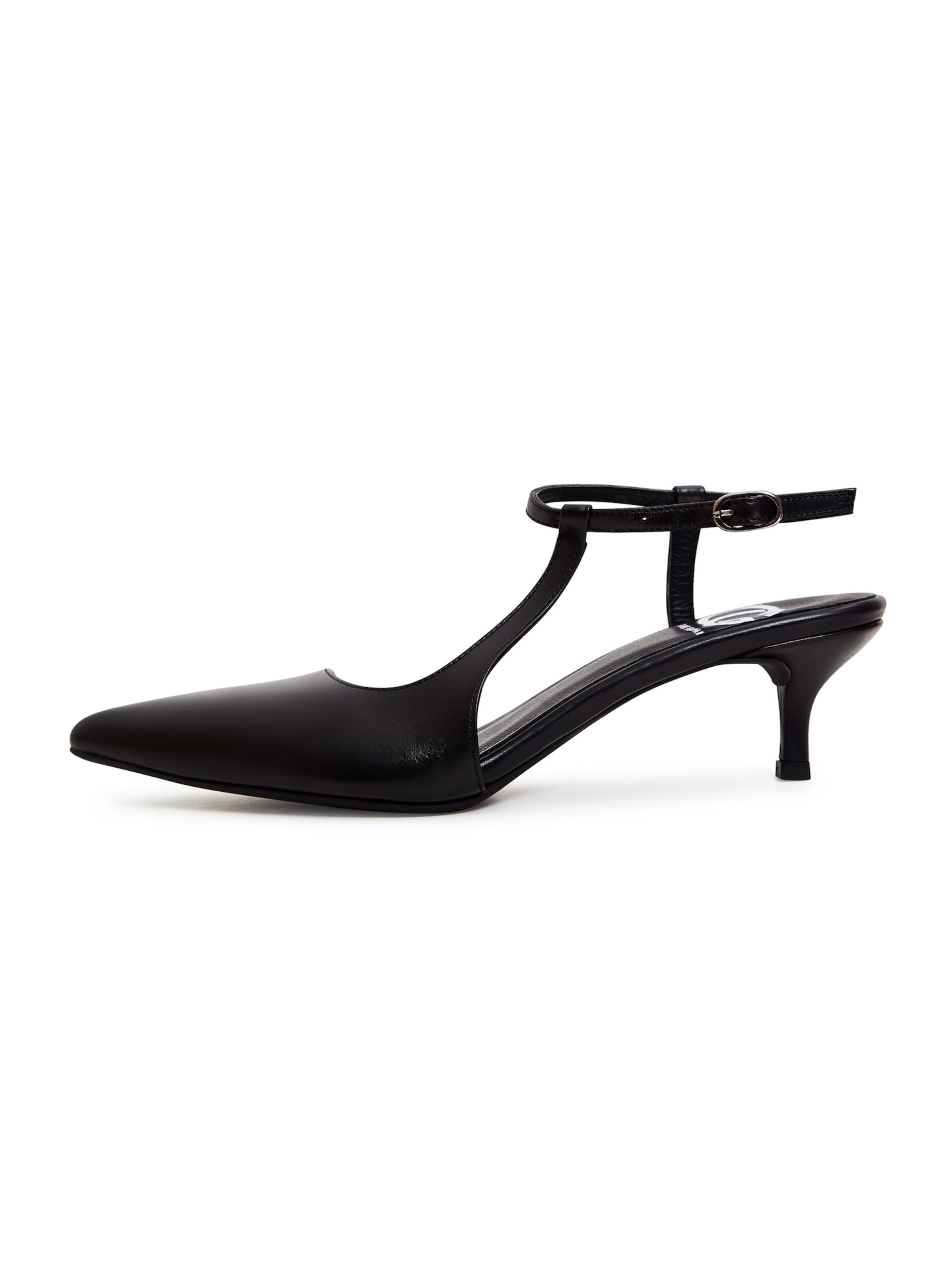 CESARE GASPARI Pumps in Schwarz: Vorderseite
