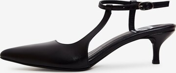CESARE GASPARI Pumps in Schwarz: Vorderseite