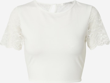 Guido Maria Kretschmer Women - Camisa 'Glenn' em bege: frente