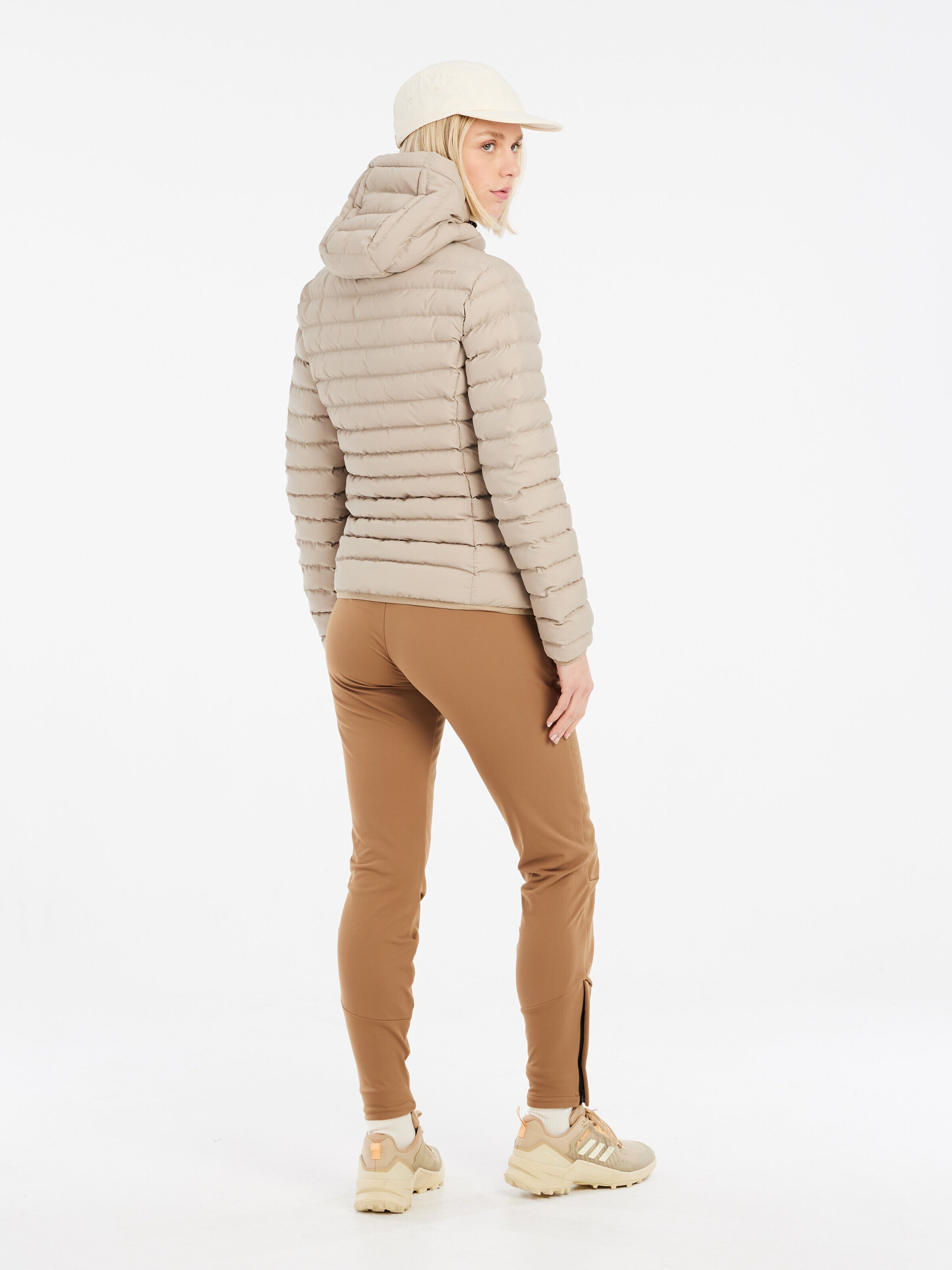 PROTEST Winter Jacket 'PRTICE' in Brown