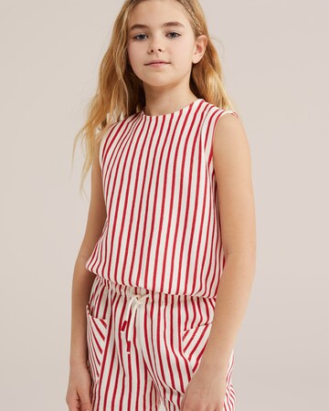 WE Fashion Топ в Красный: спереди