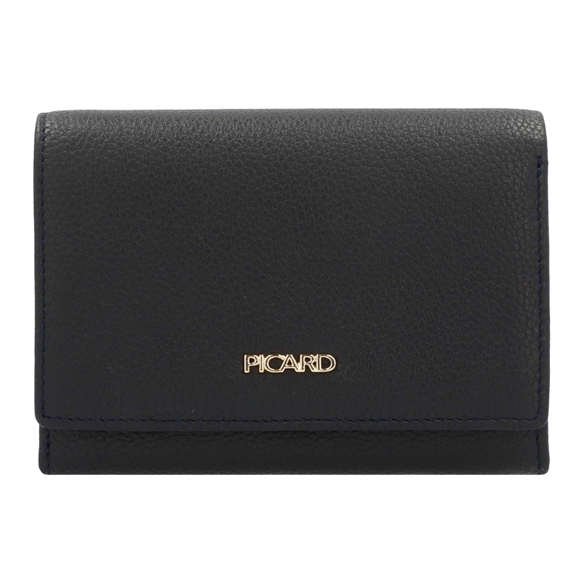 Picard Portemonnaie 'Java' in Blau: Vorderseite