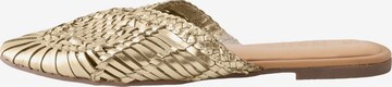 Next - Zapatos abiertos 'Forever Comfort' en oro: frente