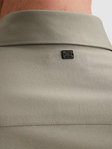 VANGUARD Regularny krój Koszula 'Elevated Knit shirt with widespread collar' w kolorze zielony