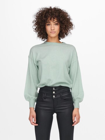 ONLY Sweater 'Lely' in Green: front