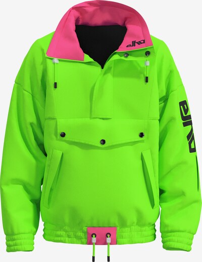 elho Outdoorjas 'Klosters 89' in de kleur Neongroen / Pink, Productweergave