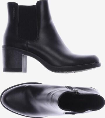 TOM TAILOR DENIM Dress Boots in 38 in Black: front