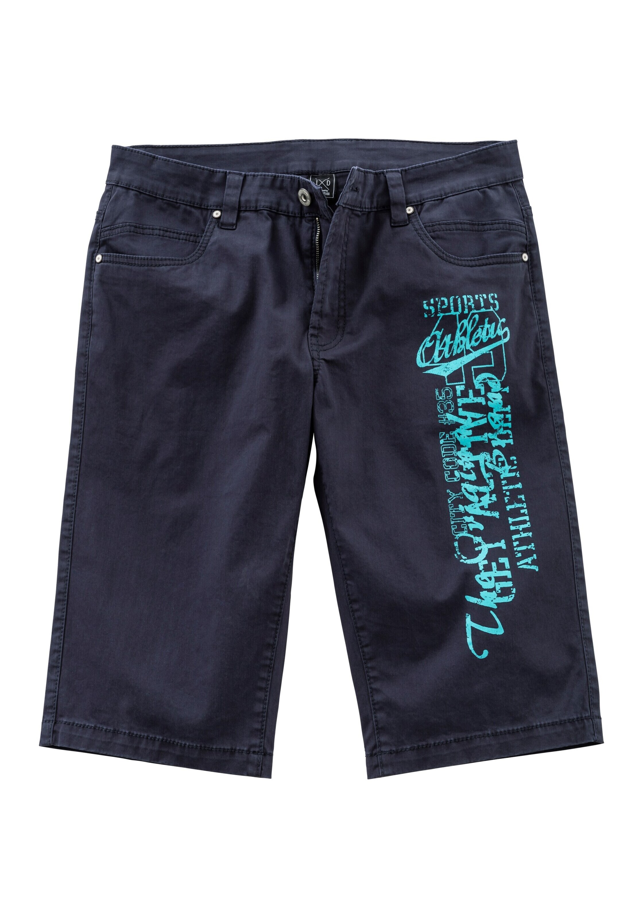 JOHN DEVIN Regular Shorts in Blau: Vorderseite