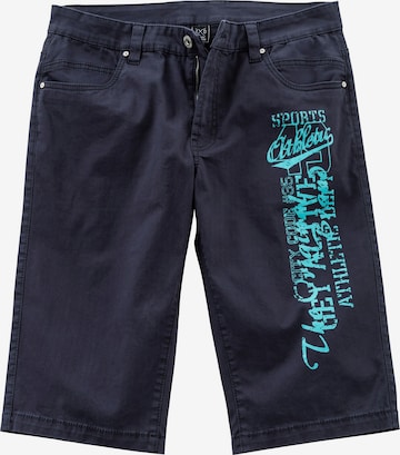 JOHN DEVIN Regular Shorts in Blau: Vorderseite