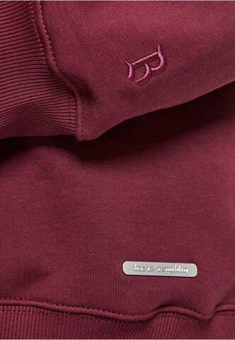 Dropsize Sweatshirt i röd
