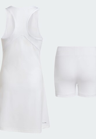 ADIDAS PERFORMANCE - Vestido deportivo 'Club' en blanco