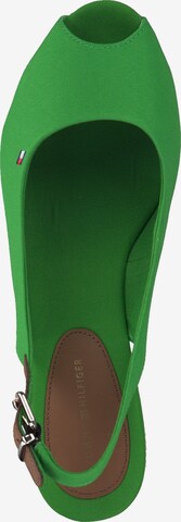 TOMMY HILFIGER Sandals 'Essential Sneaker' in Green