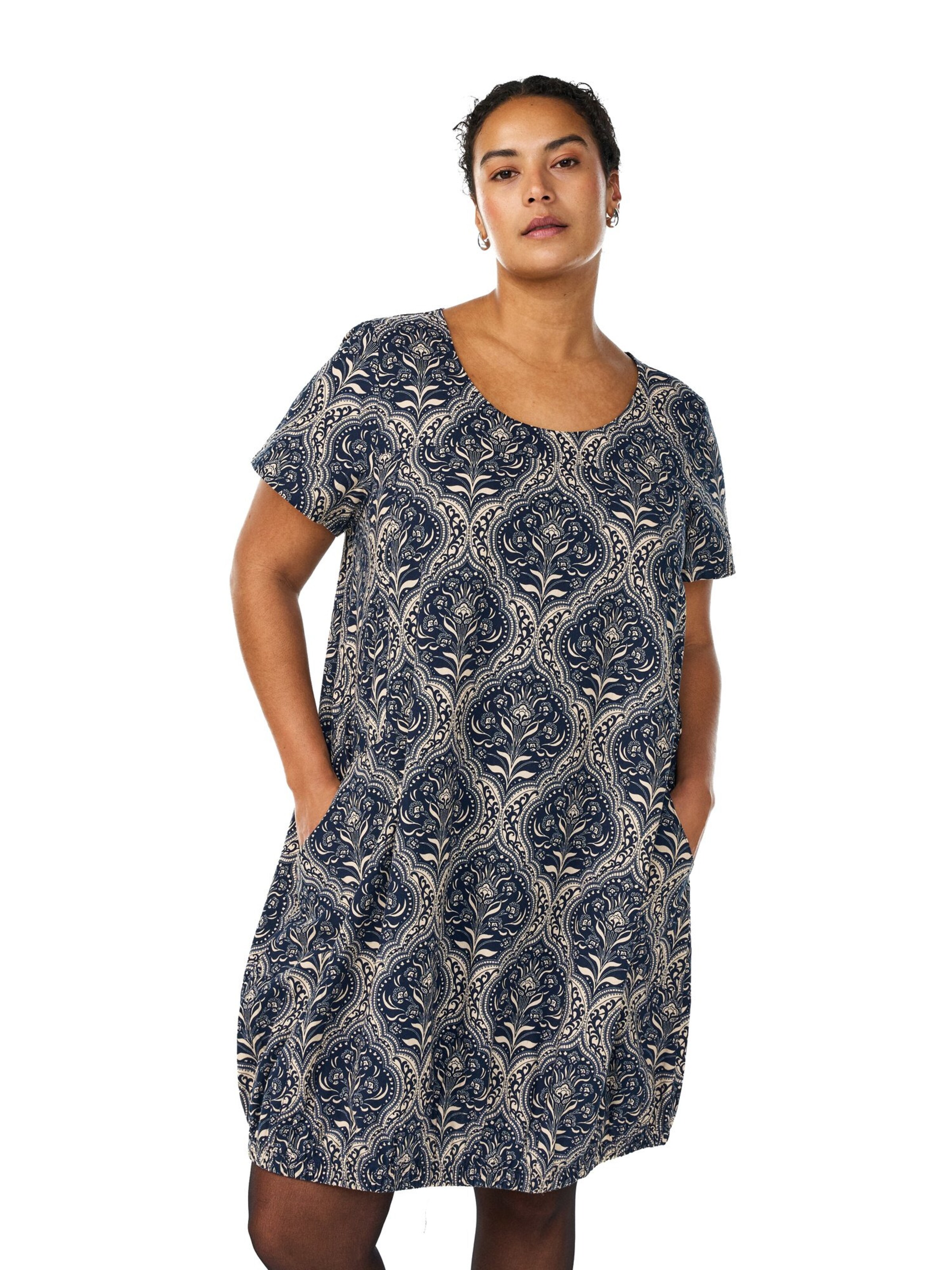 Zizzi Nyári ruhák 'Jeasy' - kék: elől