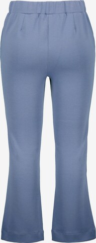 Ulla Popken Bootcut Broek in Blauw