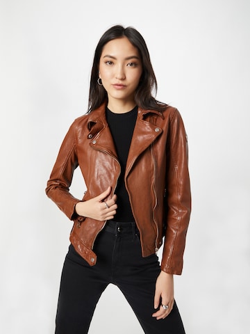 Gipsy Between-Season Jacket 'Faye' in Brown: front