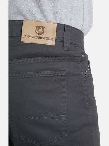 Regular Pantalon 'Falenti' Jan Vanderstorm en gris