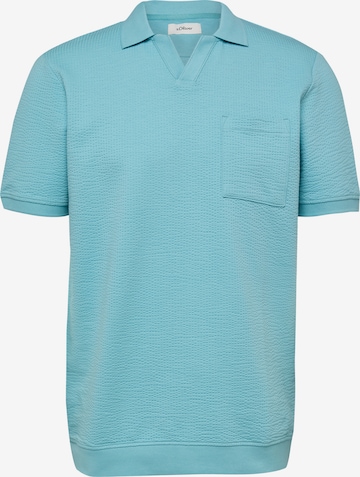 s.Oliver Shirt in Blue: front