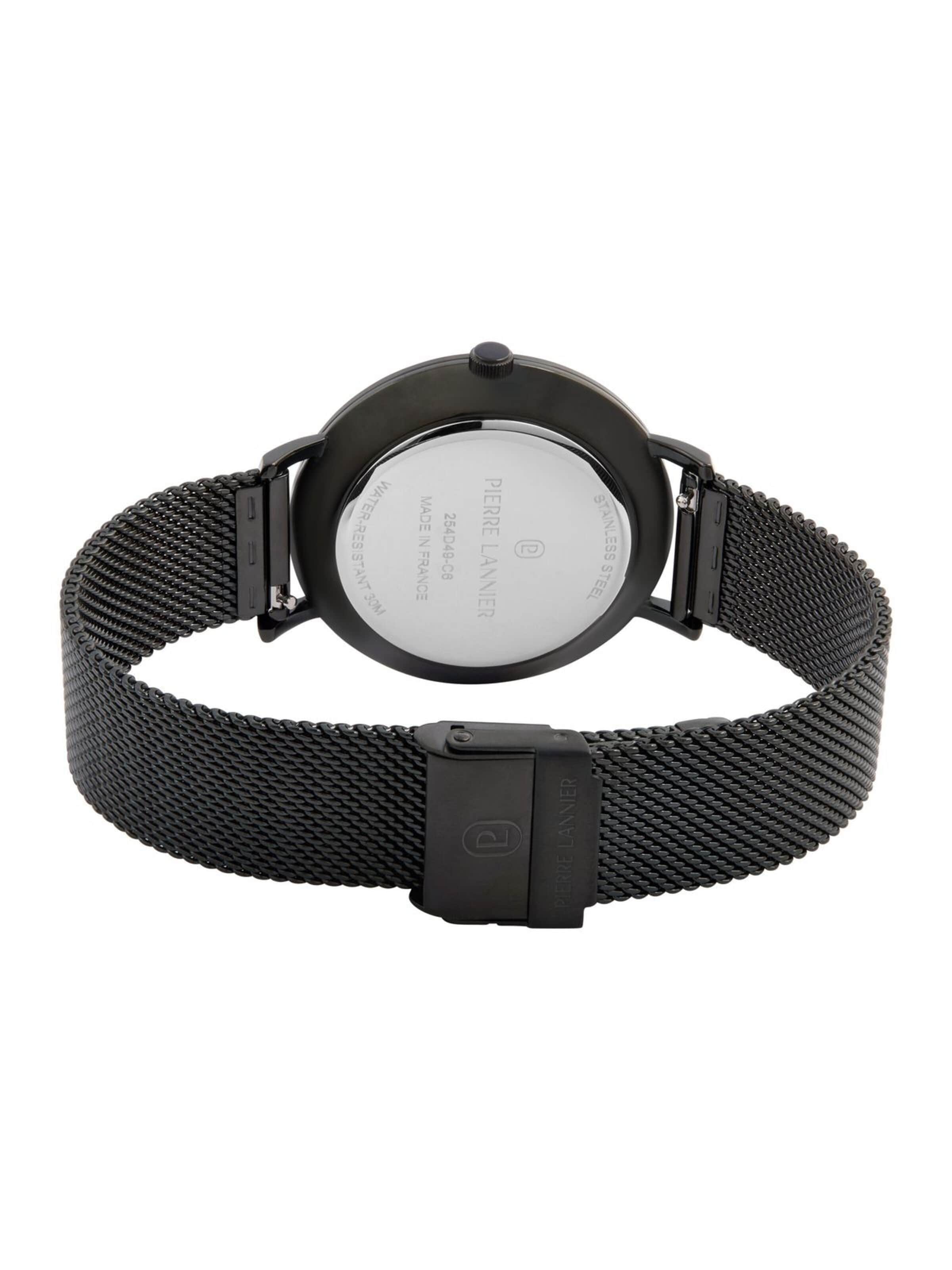 Pierre Lannier Analoog horloge 'Date watch Blackjack' in Groen