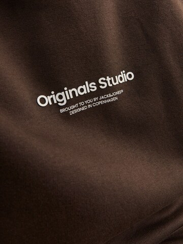 JACK & JONES - Sudadera 'JORVESTERBRO' en marrón