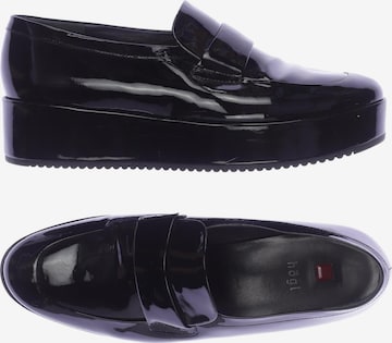 Högl Flats & Loafers in 39 in Black: front