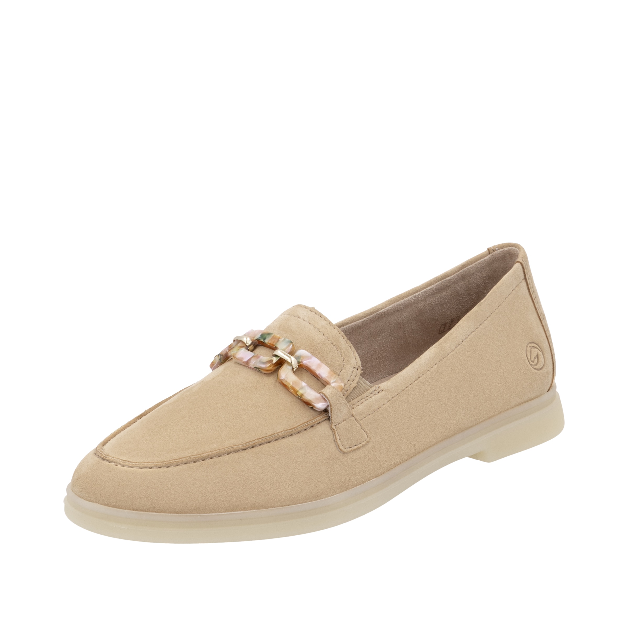 REMONTE Mokassin in Beige: Vorderseite